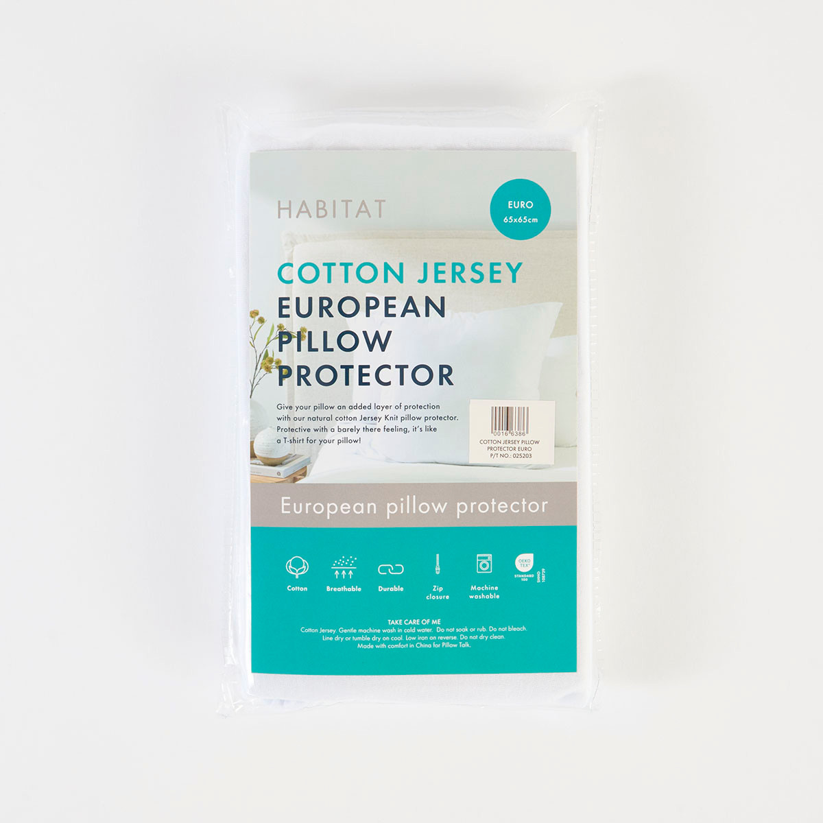 Cotton Jersey European Pillow Protector Pillow Talk