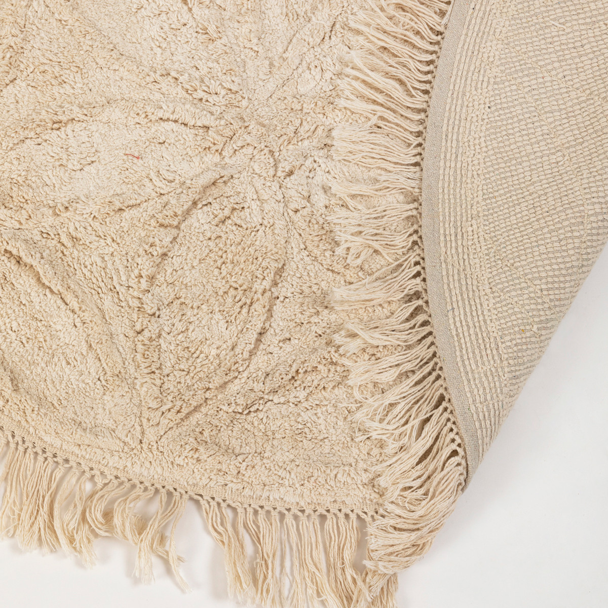 Daisy Round Floor Rug - Pillow Talk