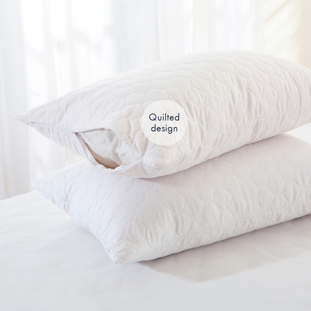 Natural Cotton King Pillow Protector Pillow Talk