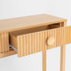 Dutton Natural Console Table - Pillow Talk