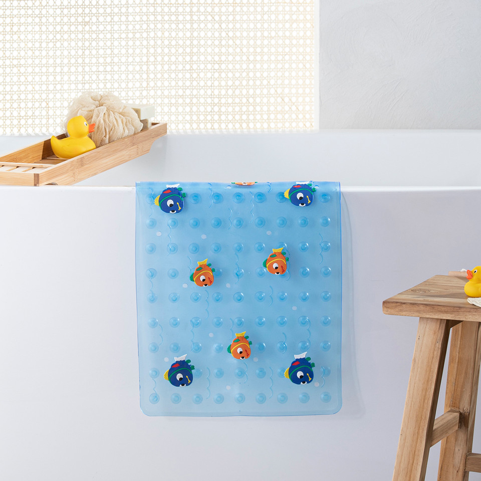 NonSlip Safety Fish Bath Mat Pillow Talk