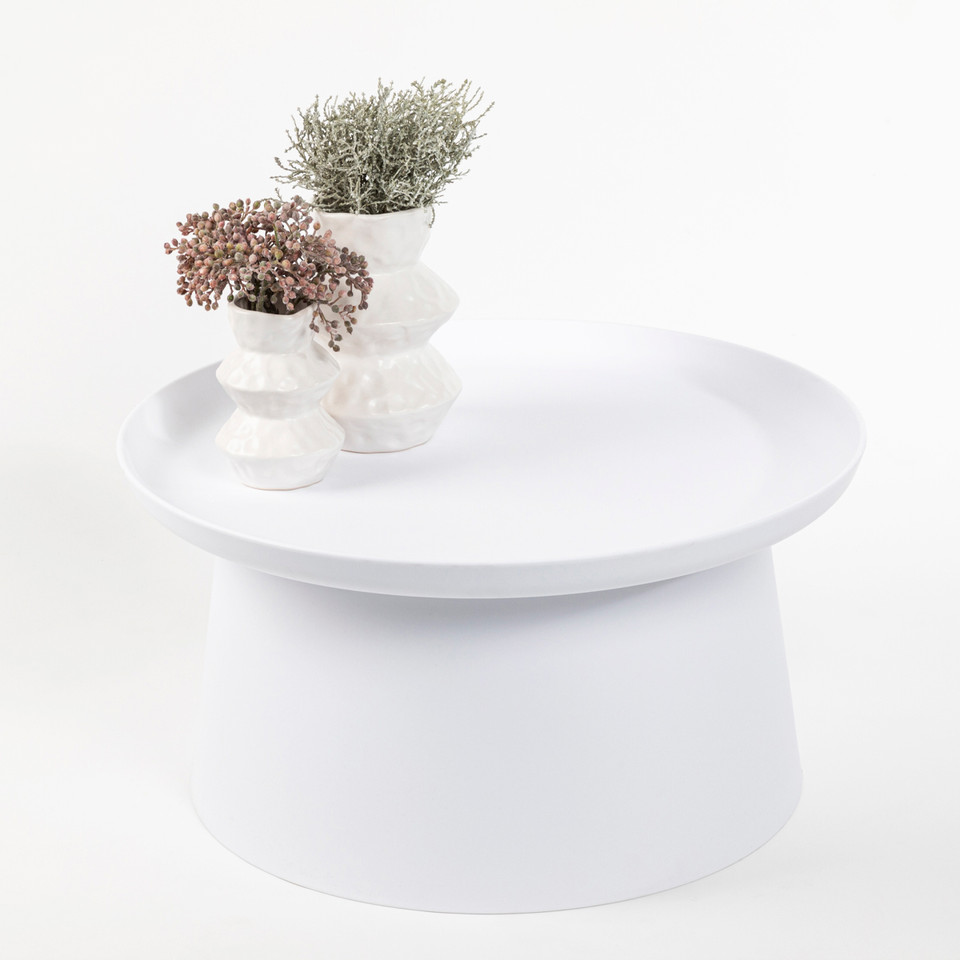 Airlie White Outdoor Coffee Table - Pillow Talk