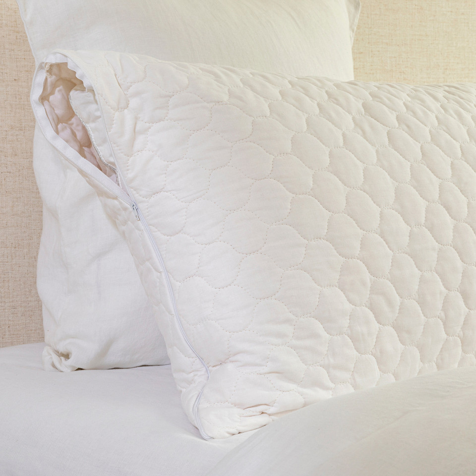 Natural Cotton King Pillow Protector Pillow Talk