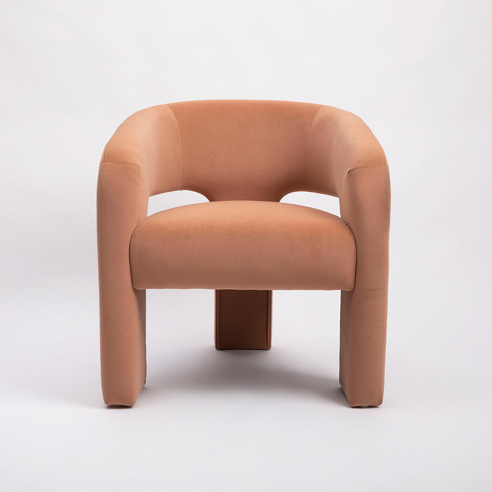 Ruby Velvet Occasional Chair Pillow Talk