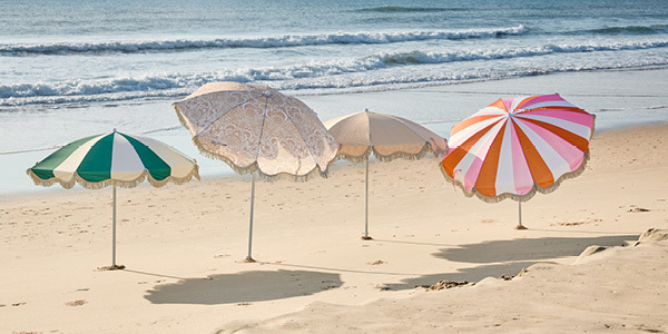 Pillow Talk beach umbrella