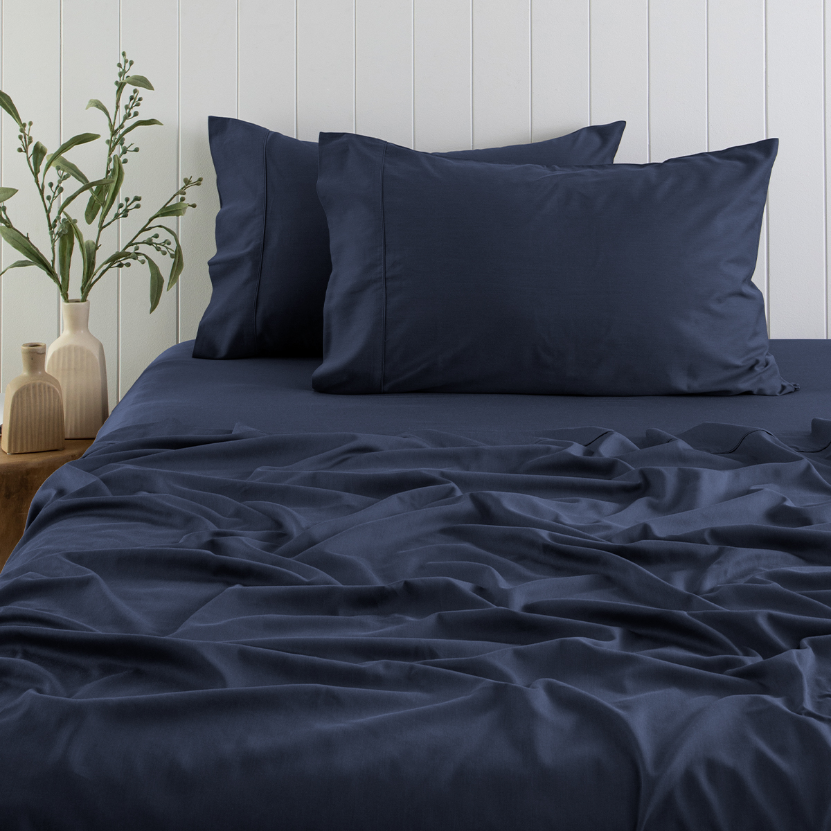 400 Thread Count Bamboo Cotton Sheet Set Single/KS/Double/Queen/King/SK - Picture 16 of 23