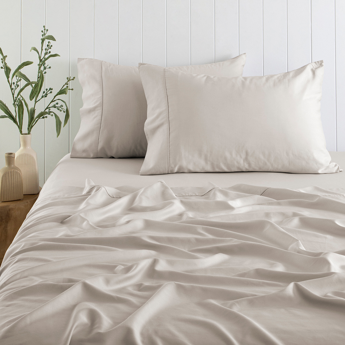 400 Thread Count Bamboo Cotton Sheet Set Single/KS/Double/Queen/King/SK - Picture 19 of 23