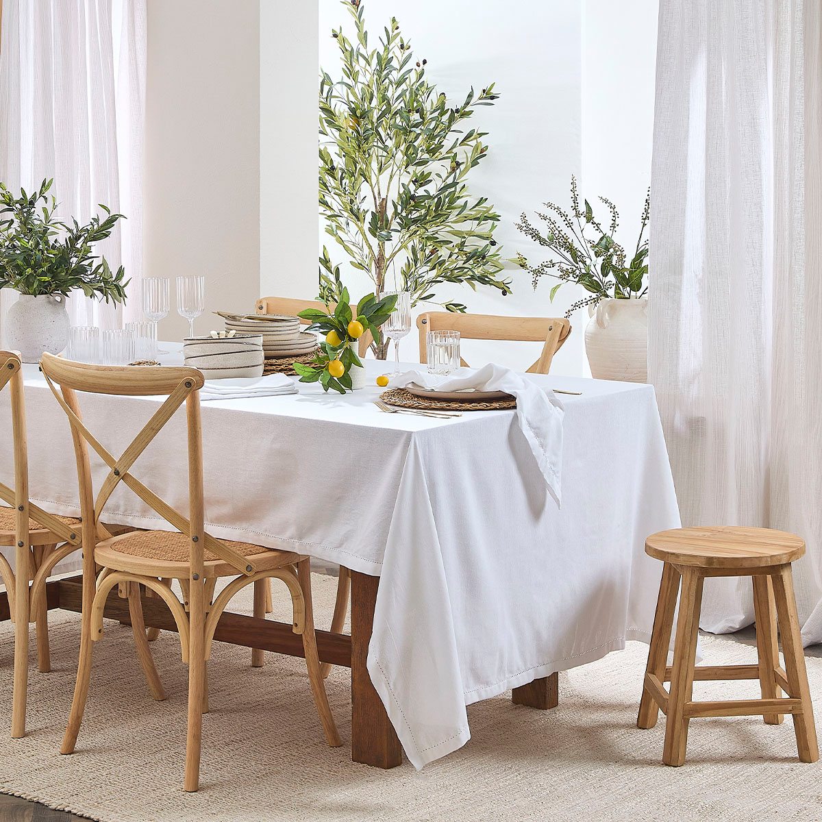 Pelham Cotton Table Cloth - Picture 16 of 16