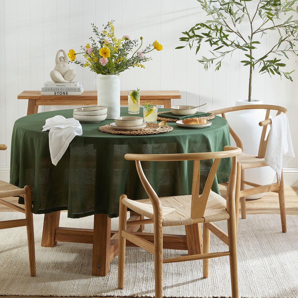 Pelham Cotton Table Cloth - Picture 12 of 16