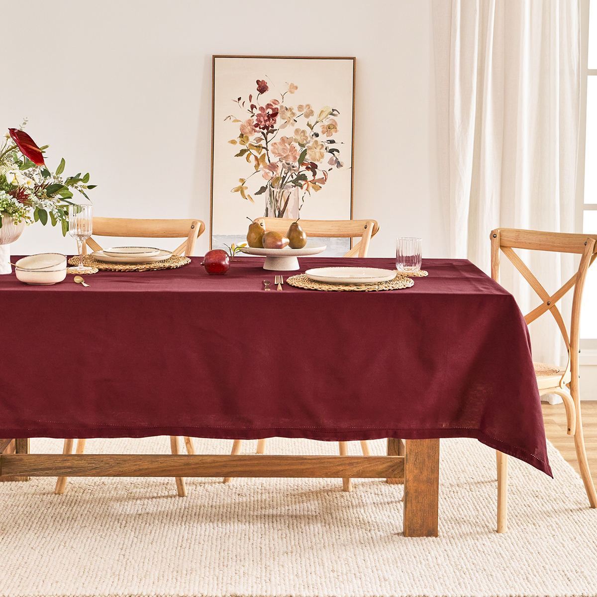 Pelham Cotton Table Cloth - Picture 11 of 16