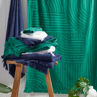 Alvina Arch Cotton Towel Range [HABBALVINA23] - Pillow Talk