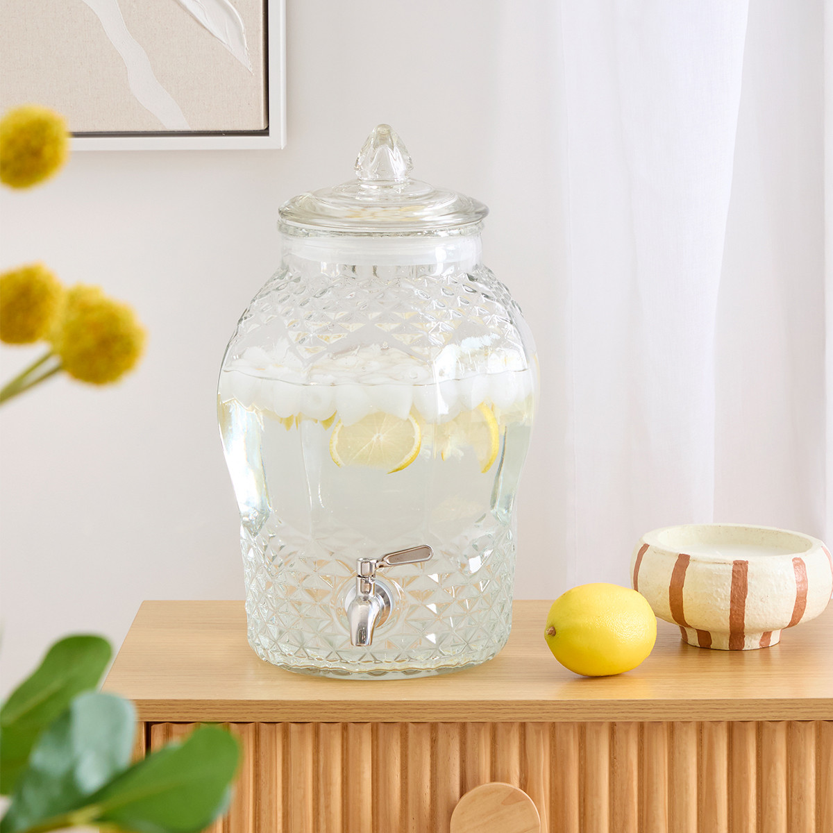 Gianna Glass Drink Dispenser