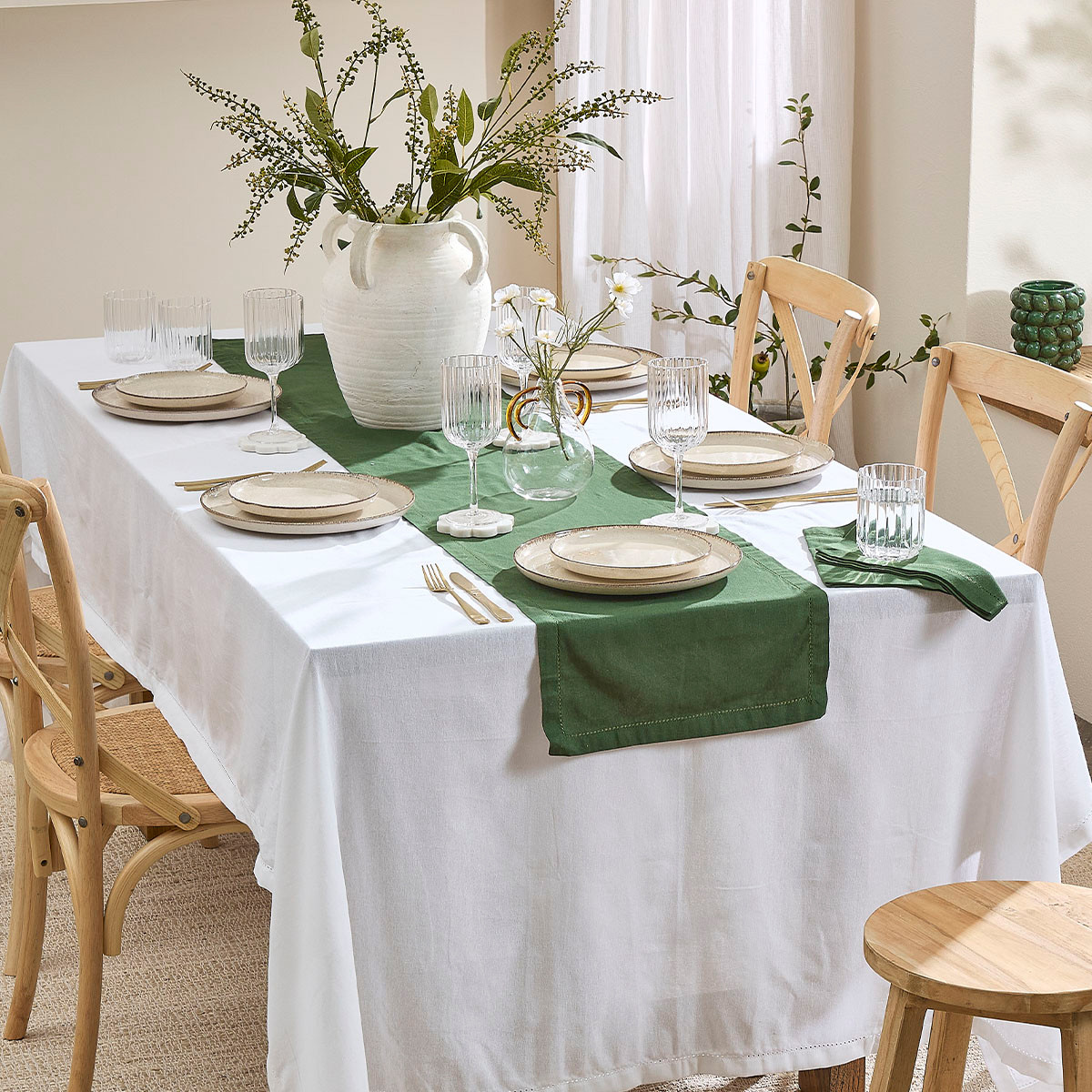 Pelham Cotton Table Runner