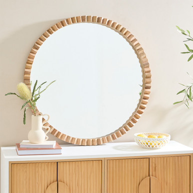 Pillow Talk Mirror Round