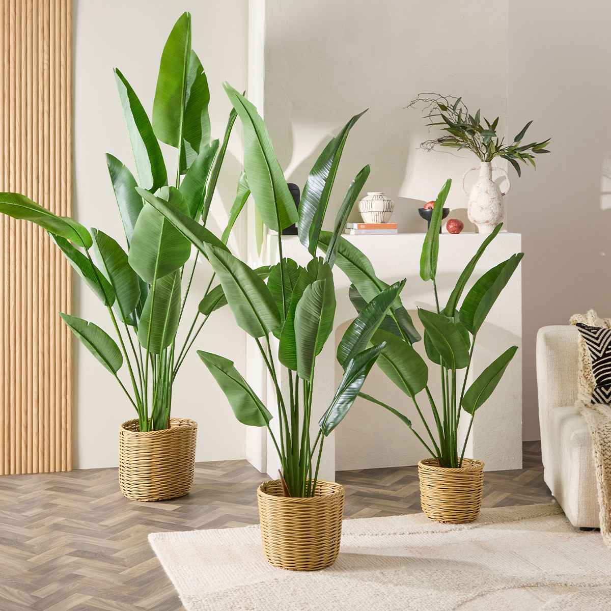 Artificial Tropical Bird of Paradise Plant