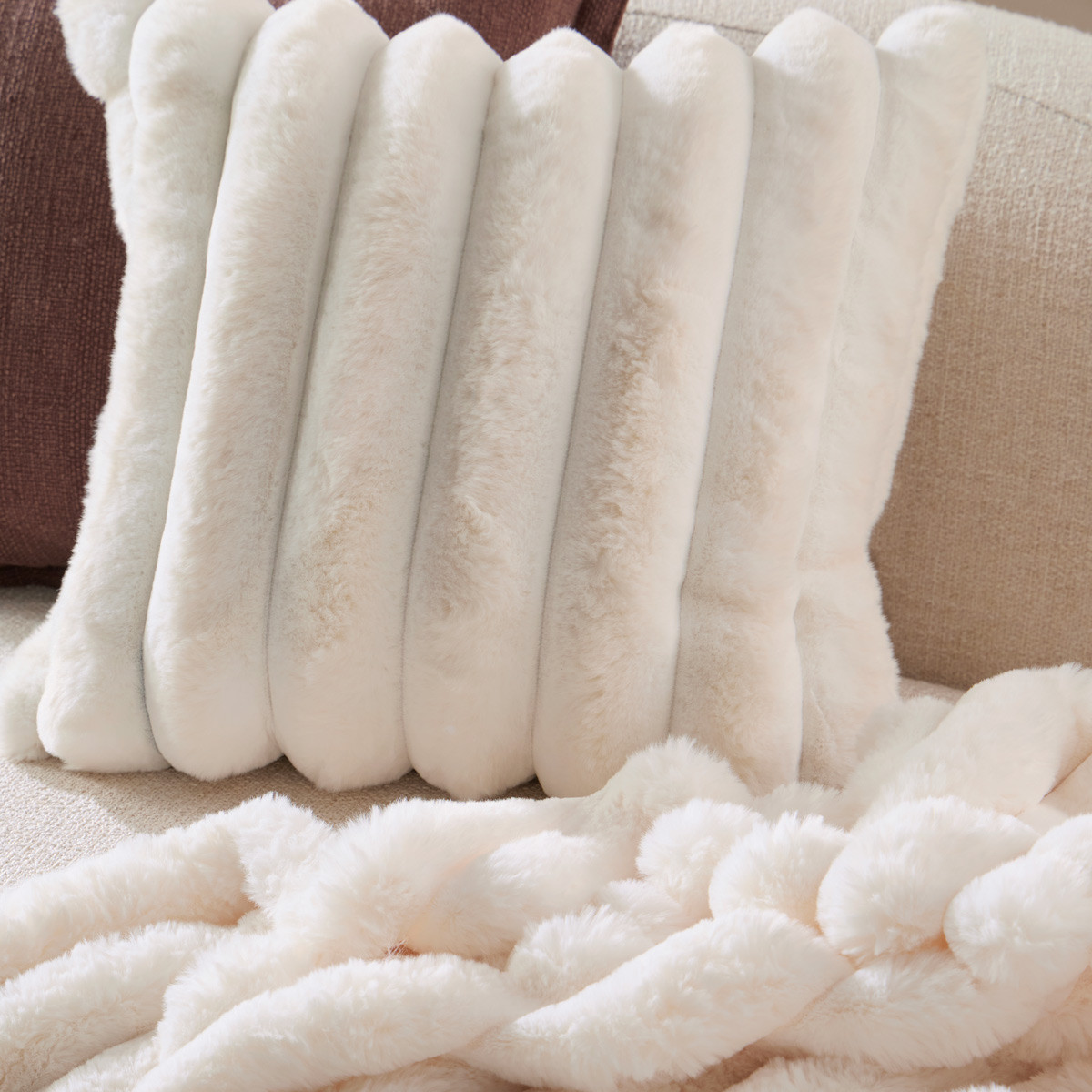Copenhagen Faux Fur Cushion