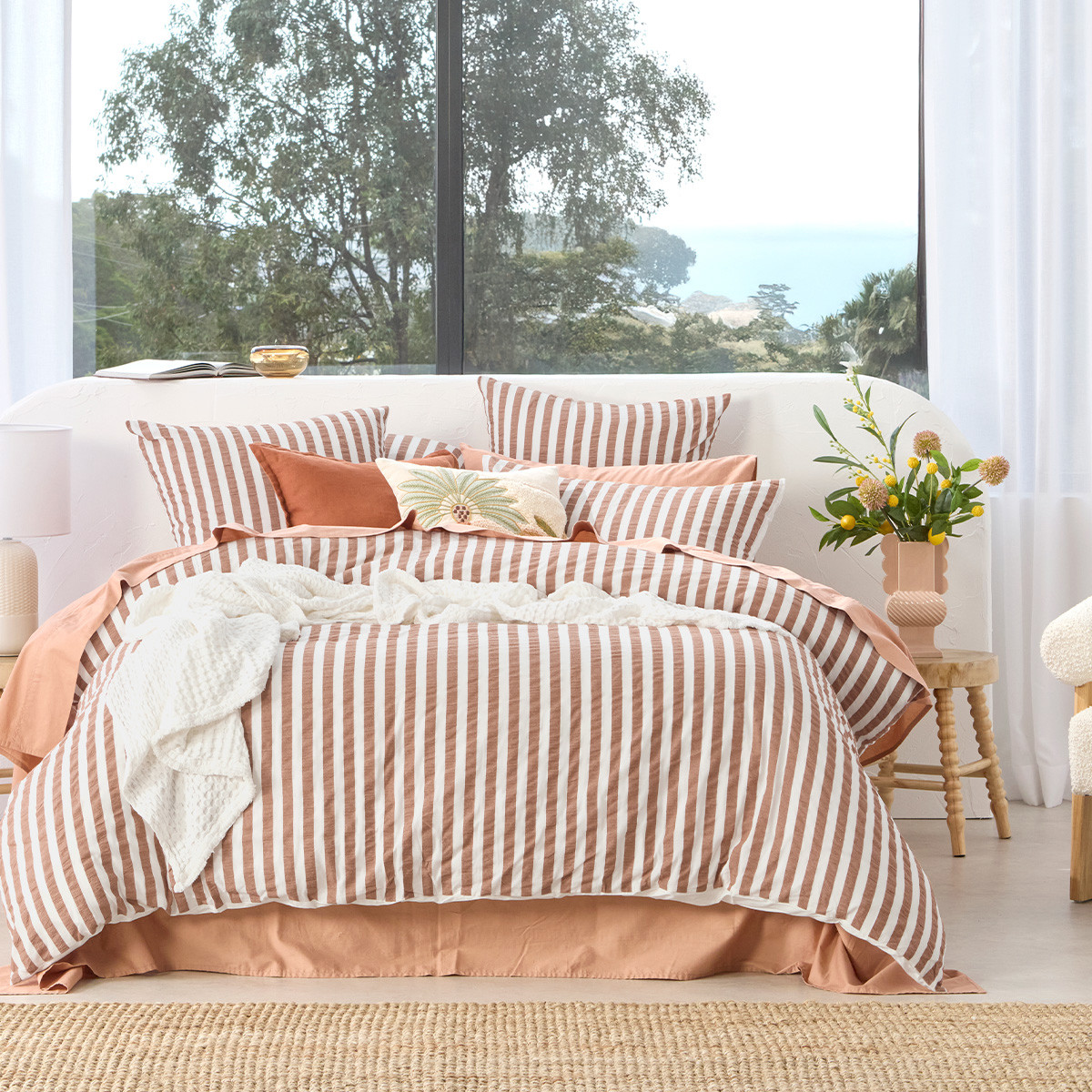 Jordan Stripe Quilt Cover Set