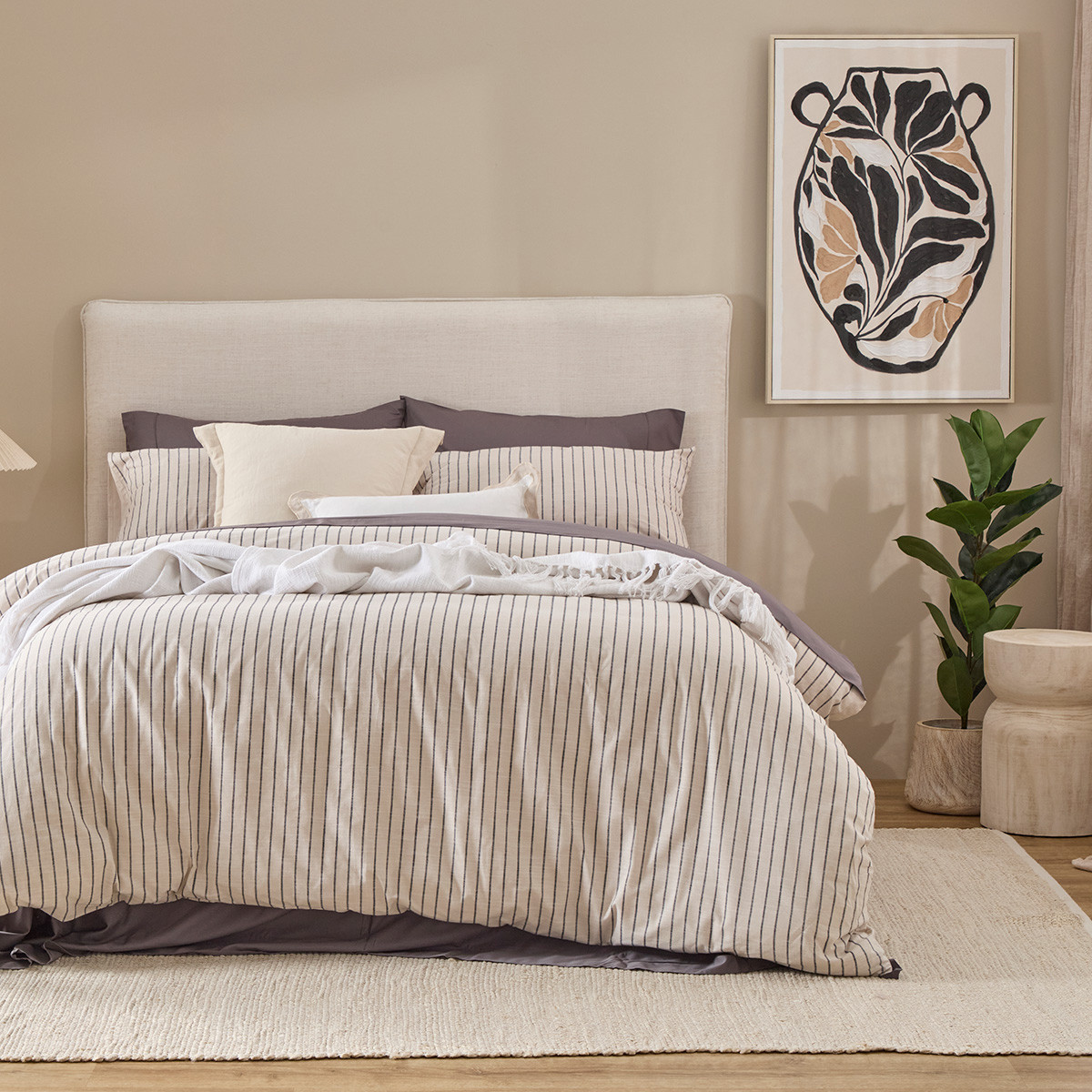 Atlas Stripe Quilt Cover Set