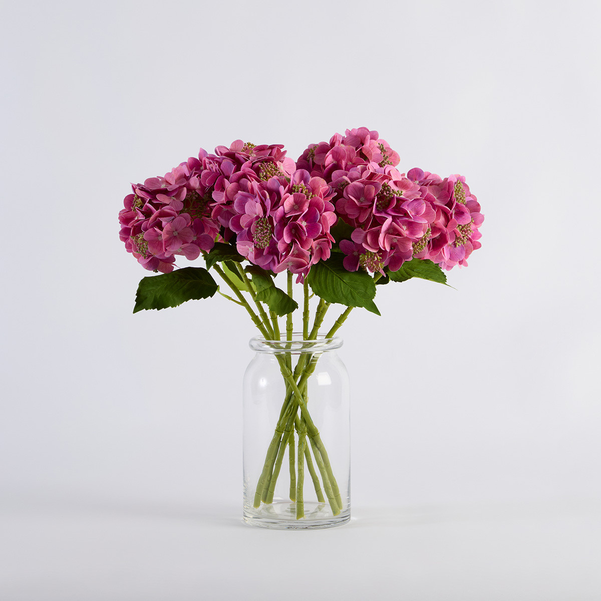 Artificial Budding Hydrangea Stem