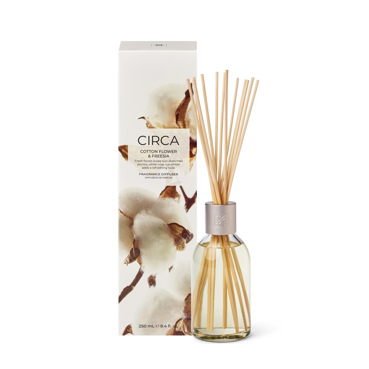 Cotton Flower & Freesia 250ml Diffuser