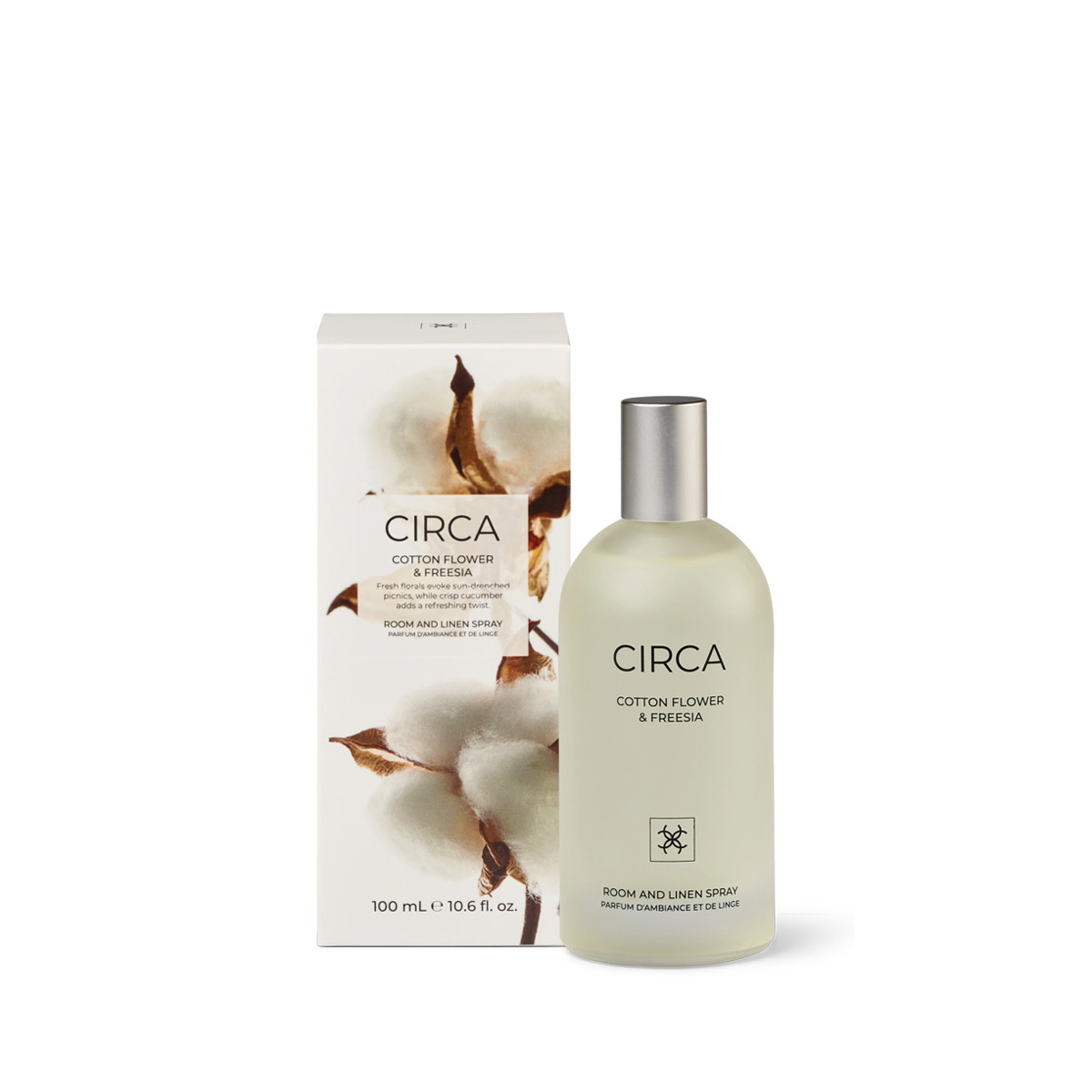 Cotton Flower & Freesia 100ml Room & Linen Spray