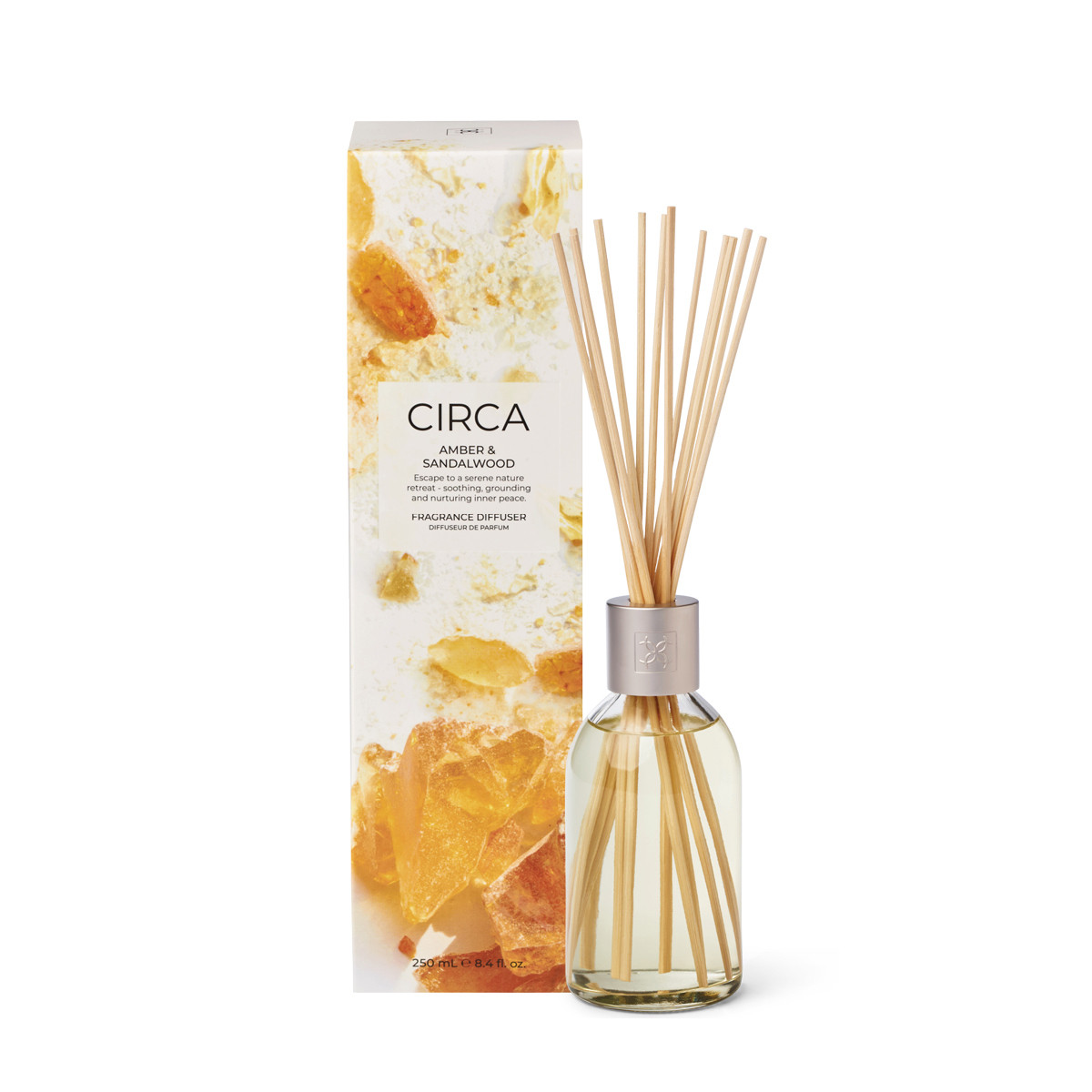 Amber & Sandalwood 250ml Diffuser