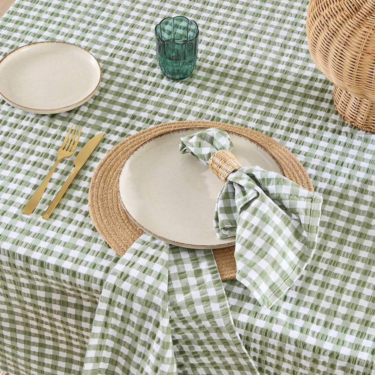 Rocco Mini Check Napkin 4 Pack