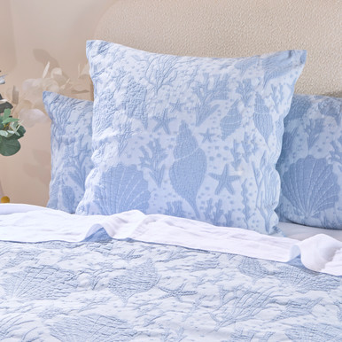 Coastal Cove European Pillowcase