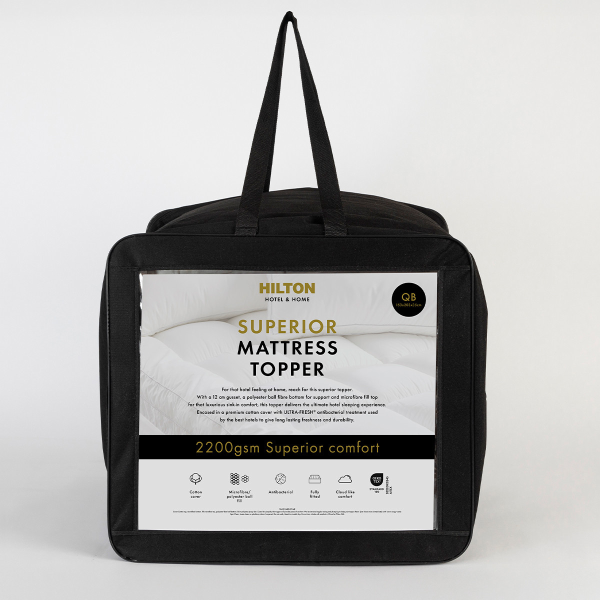 Hotel & Home Superior 2200gsm Mattress Topper