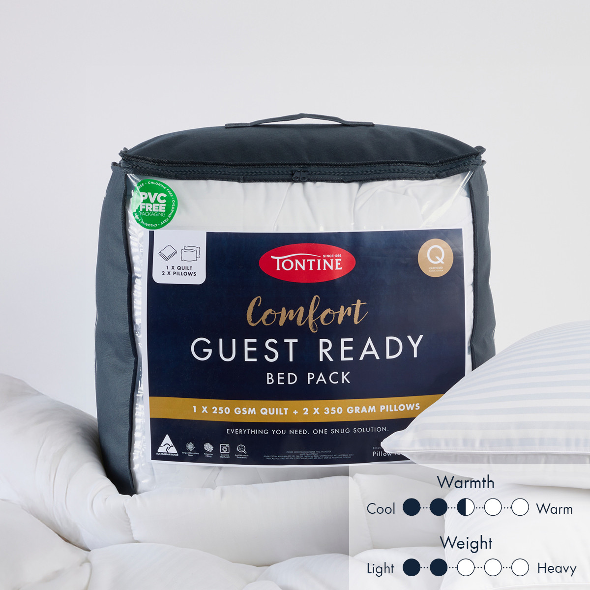 Quilt & Pillow Bed Pack