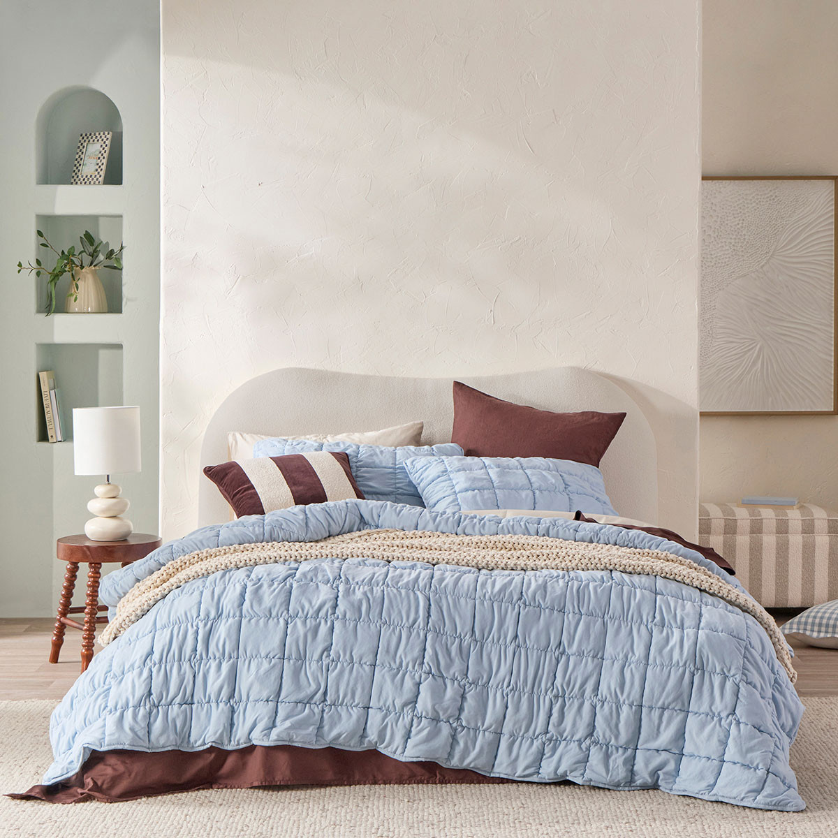 Montez Marshmallow Comforter Set