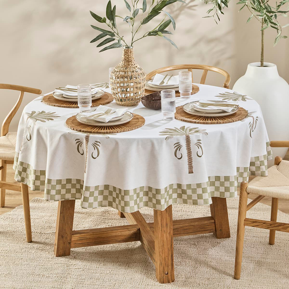 Yuma Palm Table Cloth