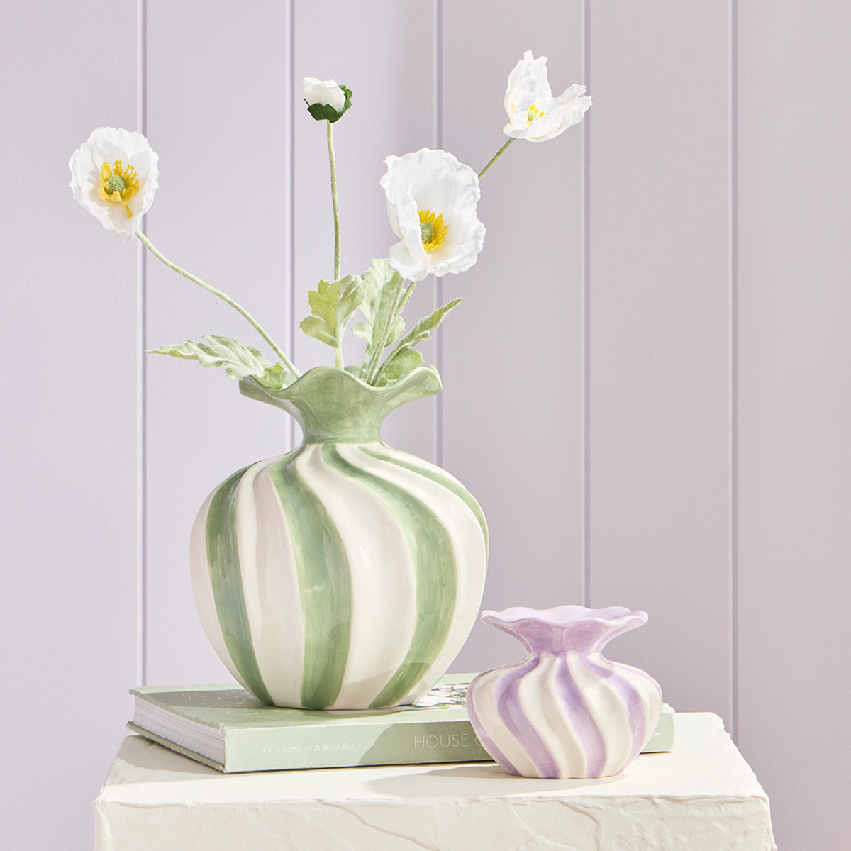 Lea Swirl Vase