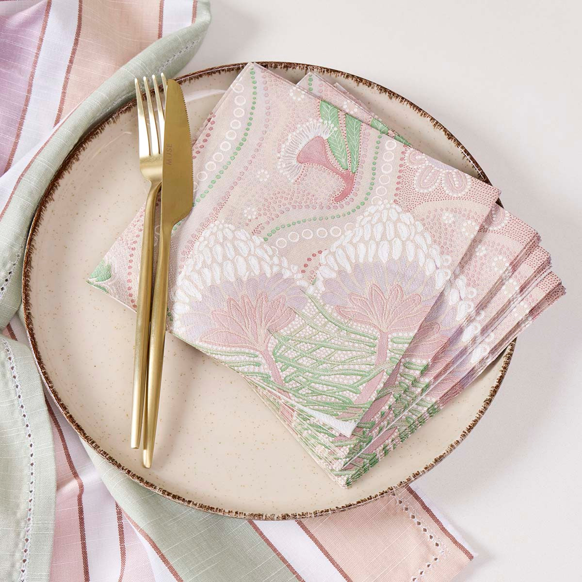 Paths of Rest by Domica Hilll Paper Napkin 20 Pack