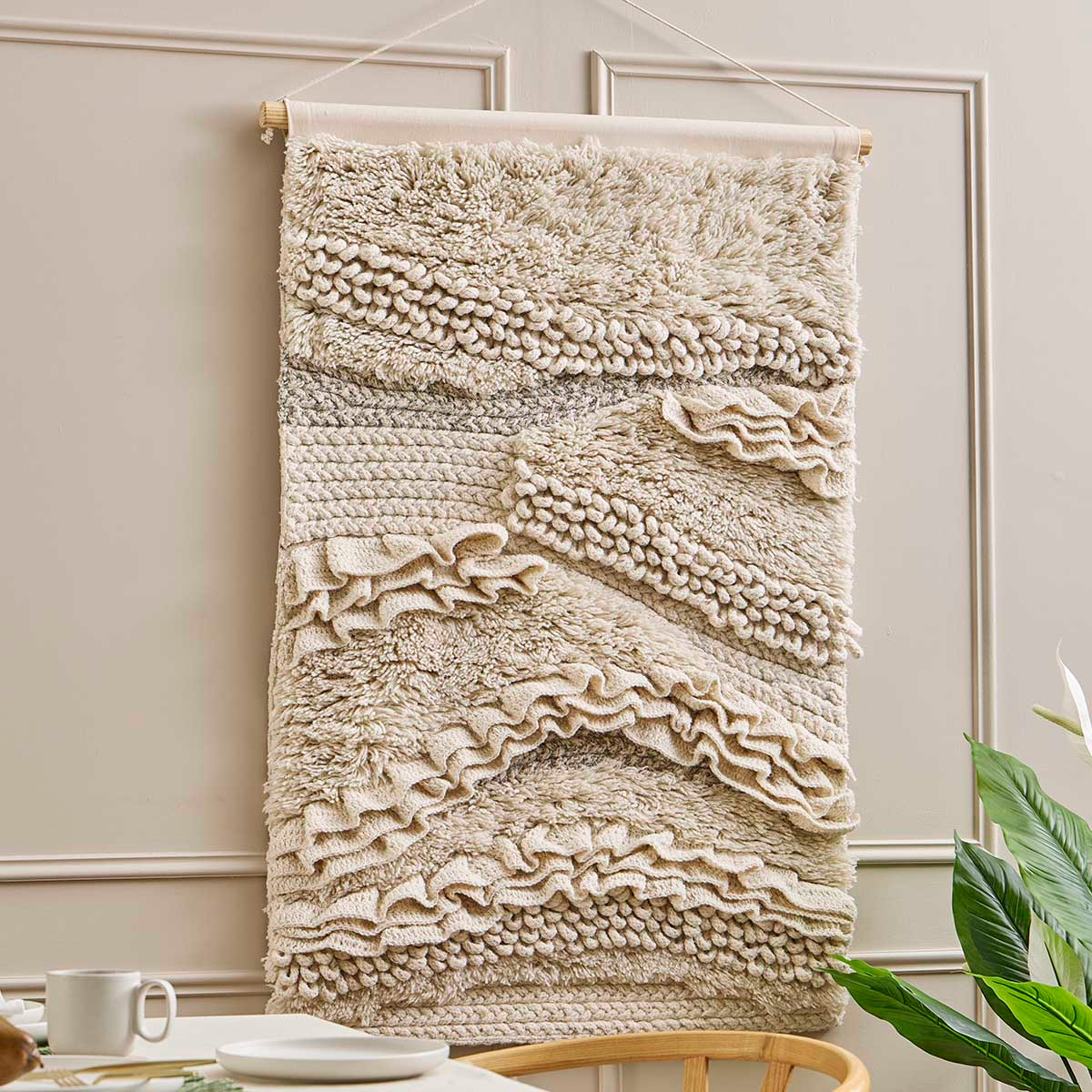 Hunter Knitted Wall Hanging