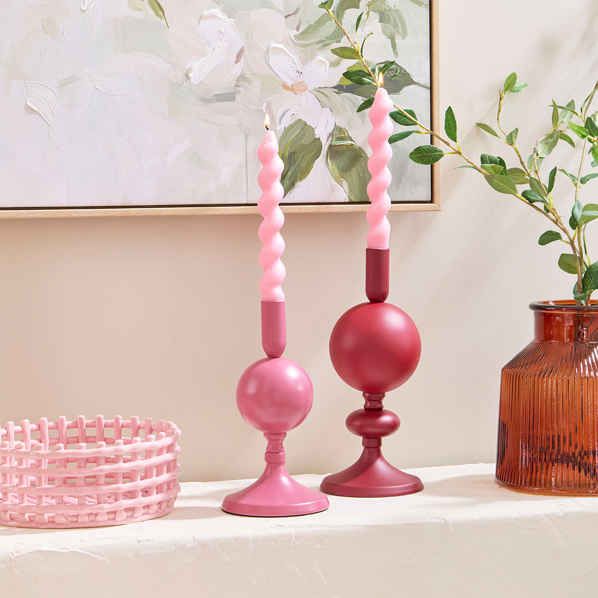 Orella Metal Candle Holder