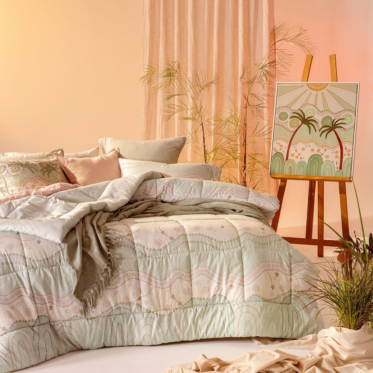 Sacred Stillness Comforter Set