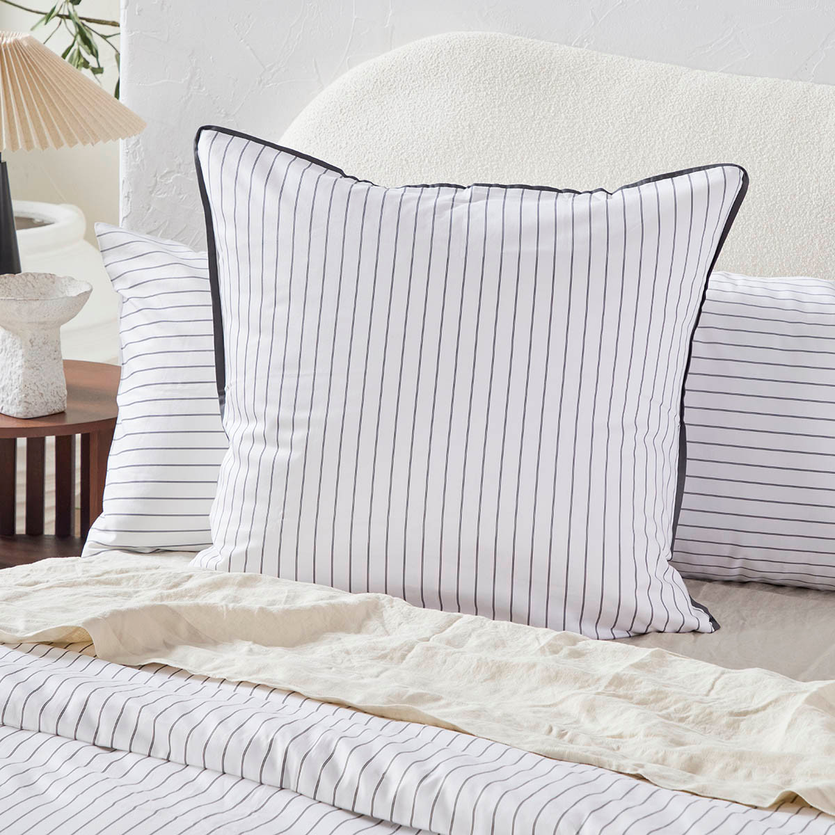 Raye Stripe European Pillowcase