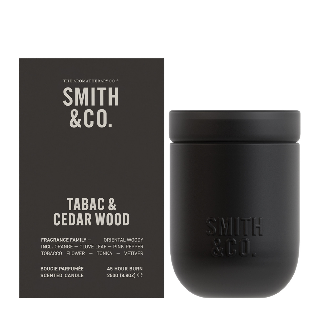 Tabac & Cedarwood 250g Candle