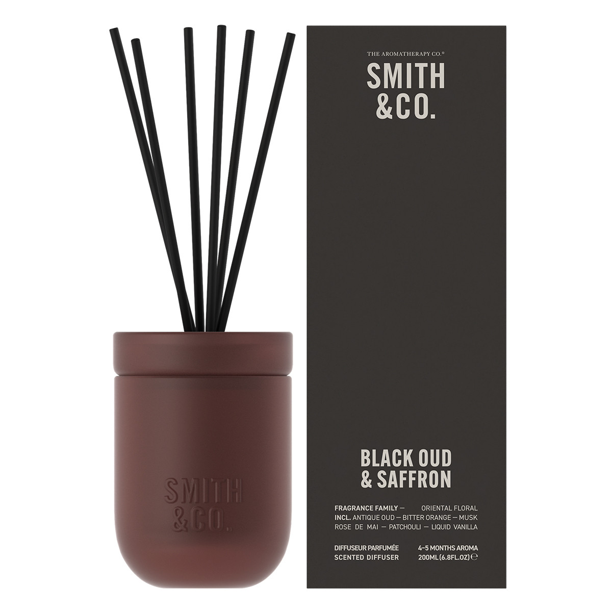 Black Oud & Saffron 200ml Diffuser