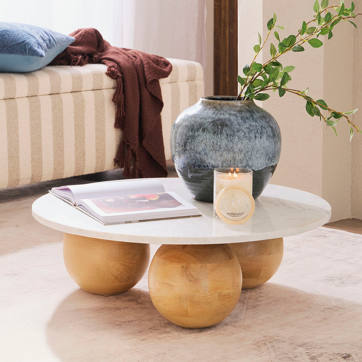 Banks Pablo Marble Coffee Table