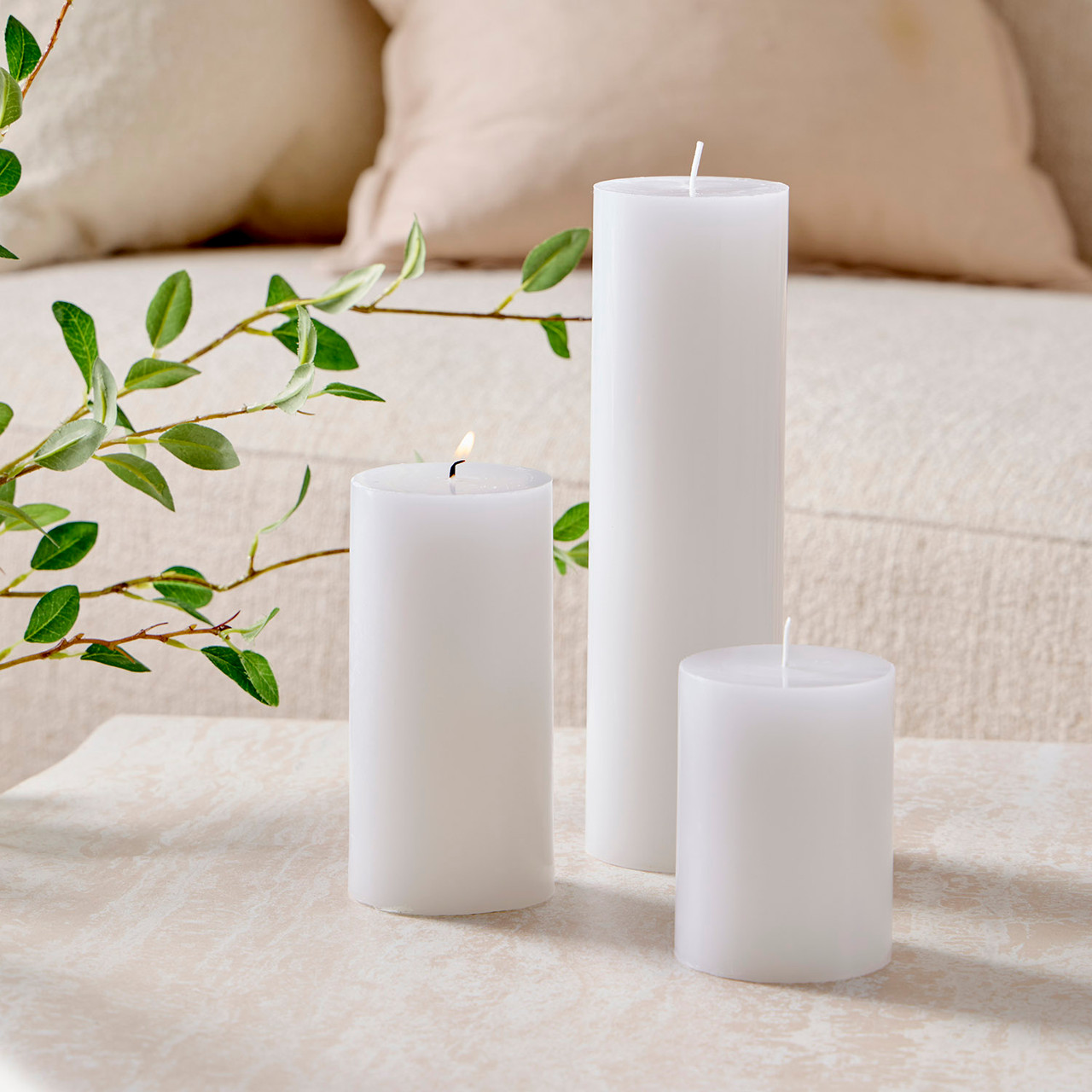 Apollo Pillar Candles