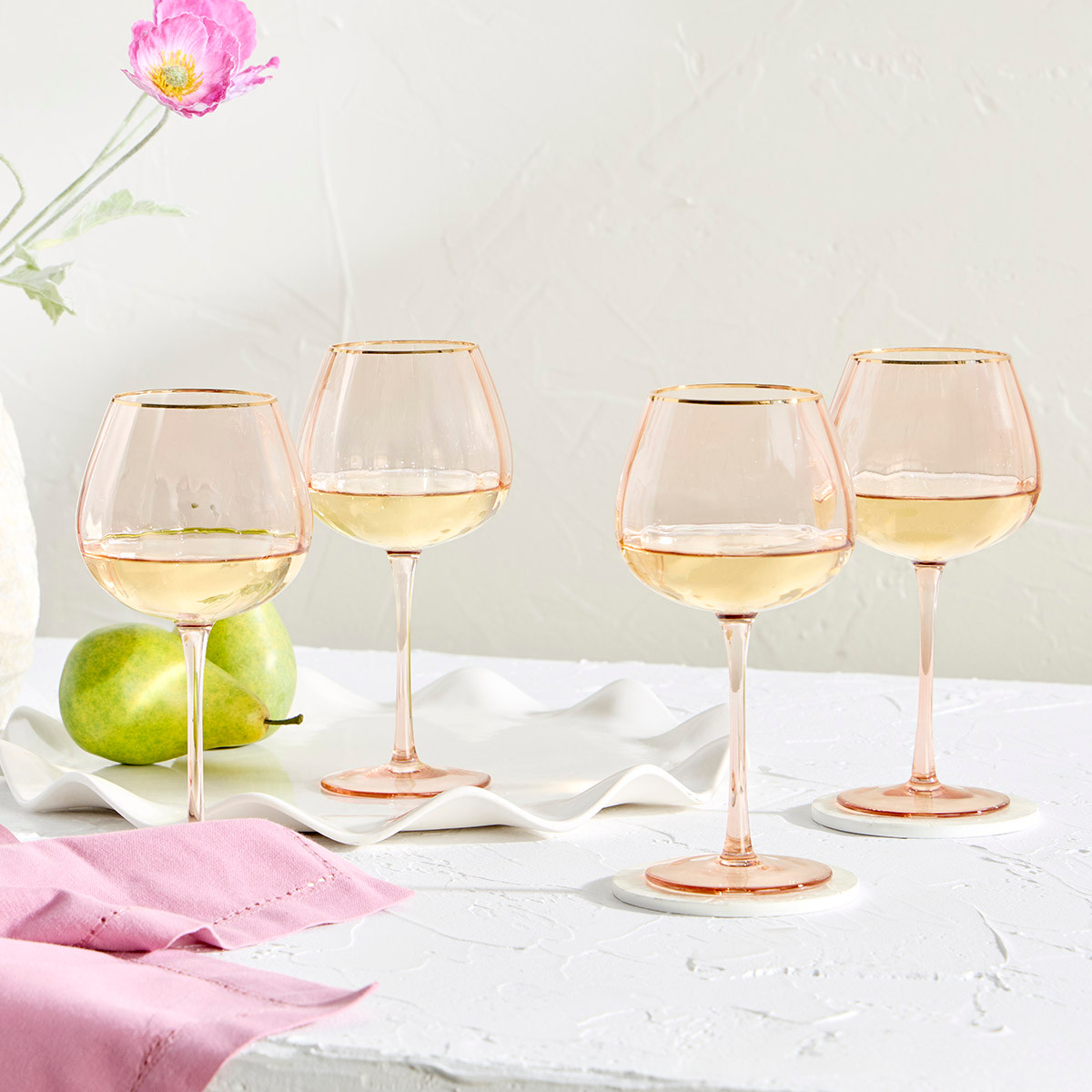 Aura Wine Glass Set of 4