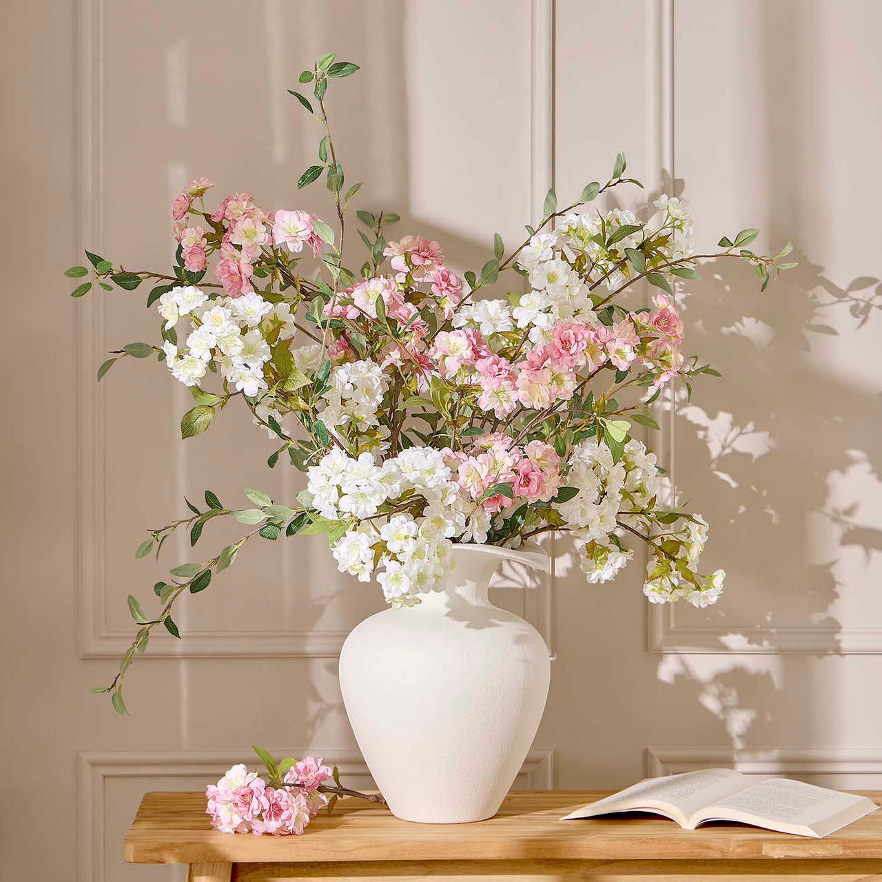 Artificial Spring Cherry Blossom Stem