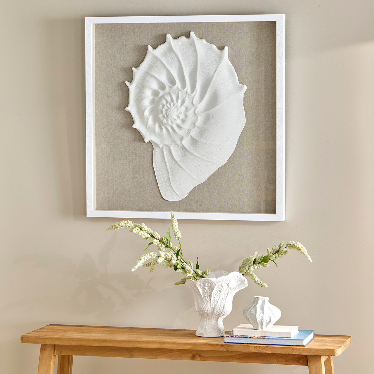 Nautilus Framed 3D Wall Art