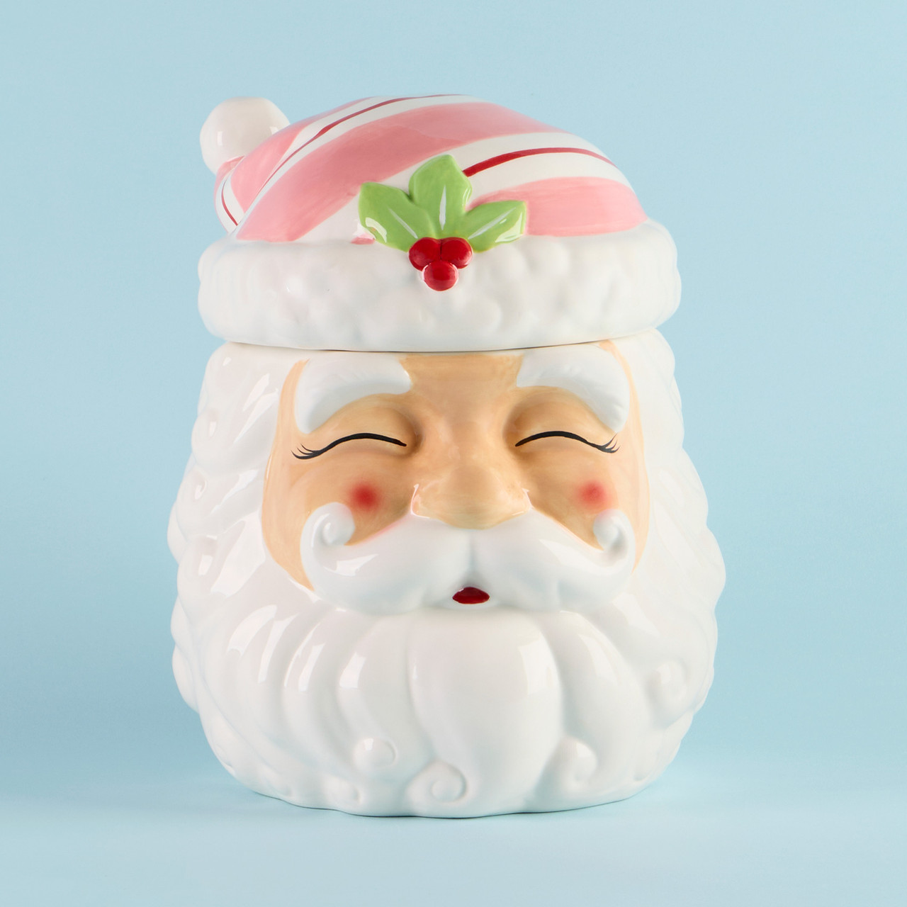 Jolly Santa Christmas Jar