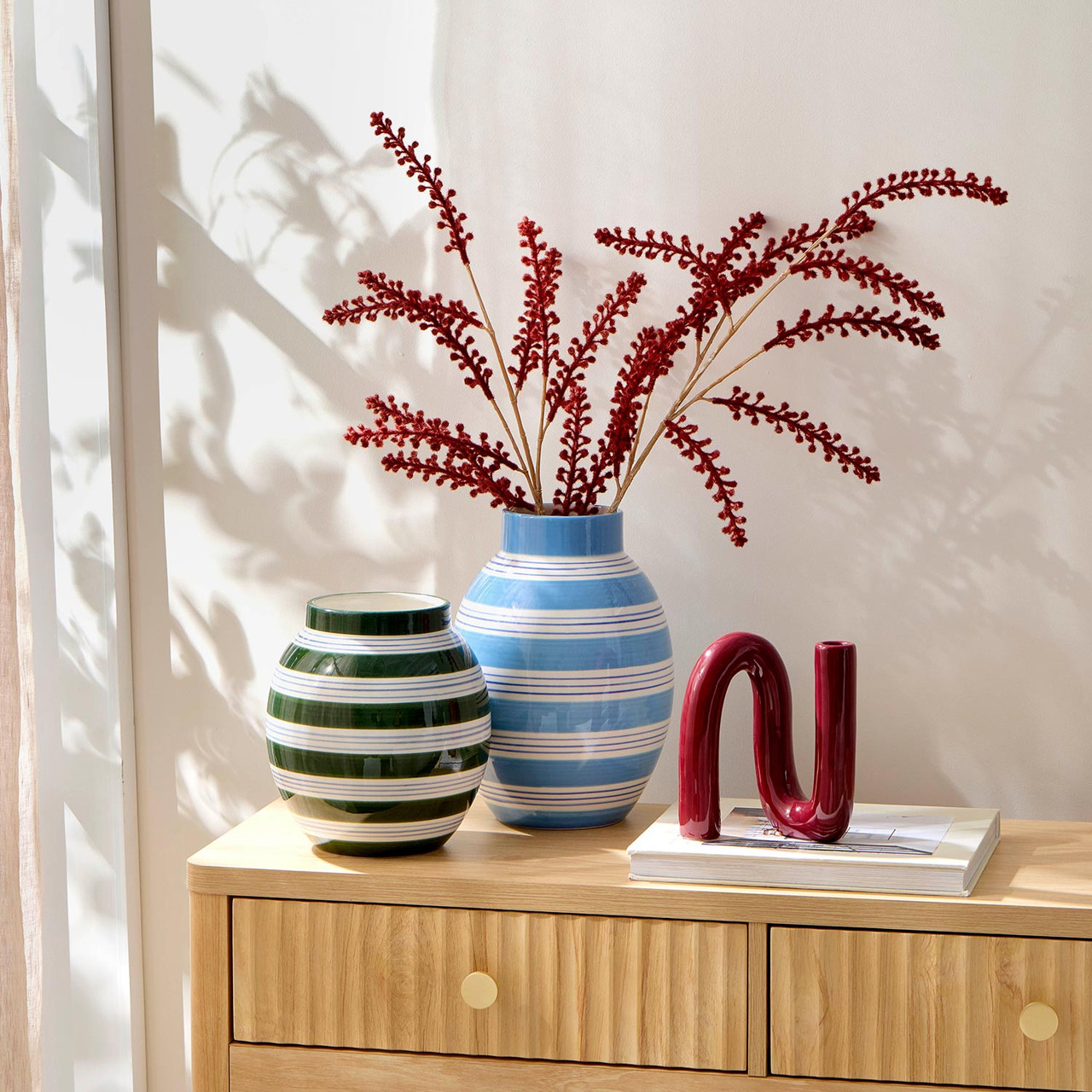 Norvelle Stripe Vase
