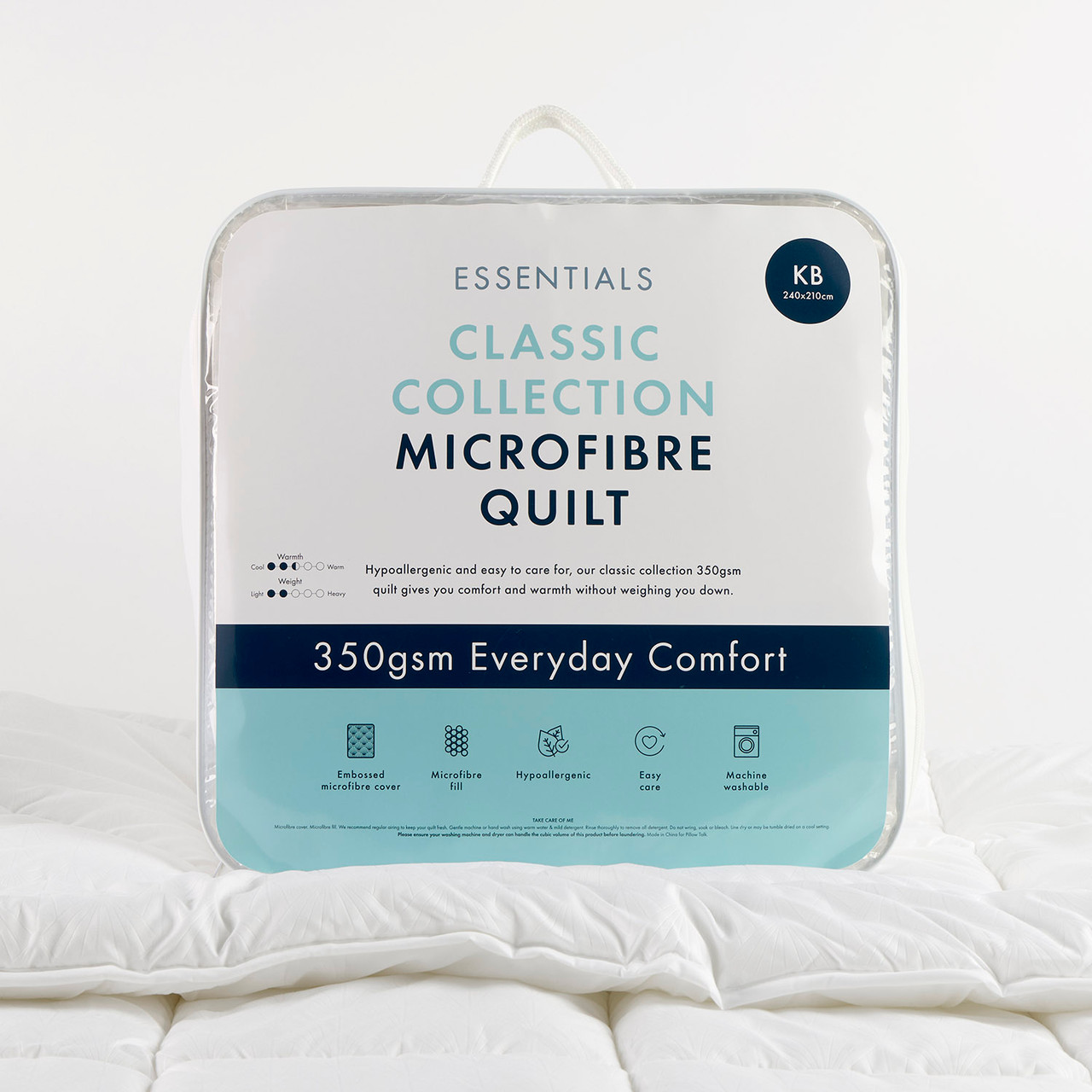 Classic Collection 350gsm Microfibre Quilt