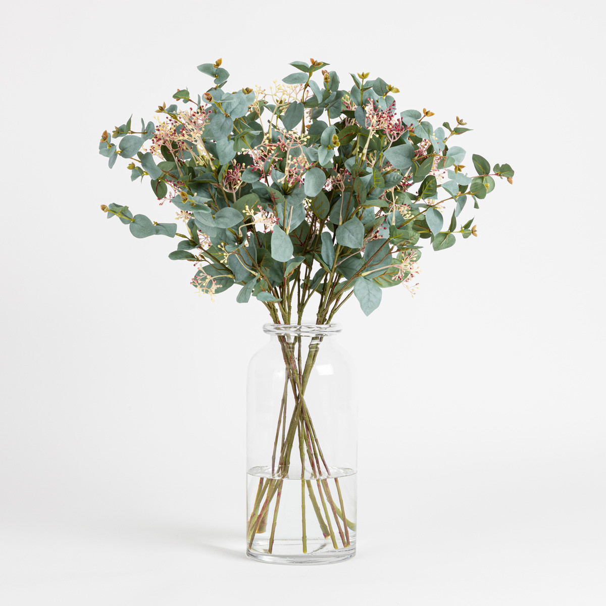 Artificial Seeded Eucalyptus Waterproof Stem