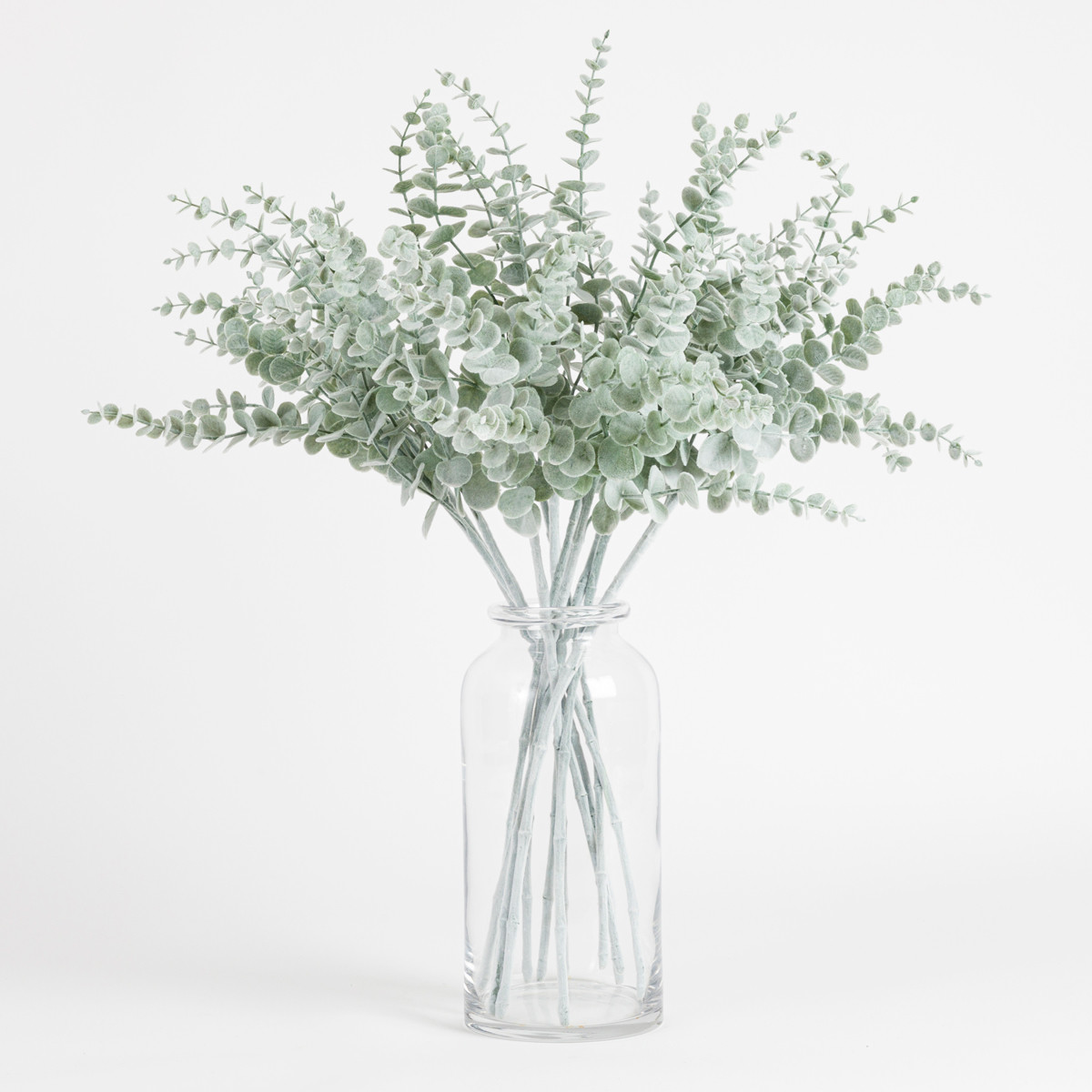 Artificial Frosted Eucalyptus Stem